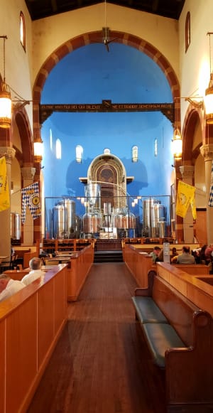 The Church Brew Works was once home to St. John the Baptist Church, which was built at the Liberty Avenue location in Lawrenceville in 1901.